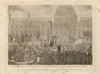 The Establishment of the First Guillotine in Paris on 25th April in 1792: A Historical Report