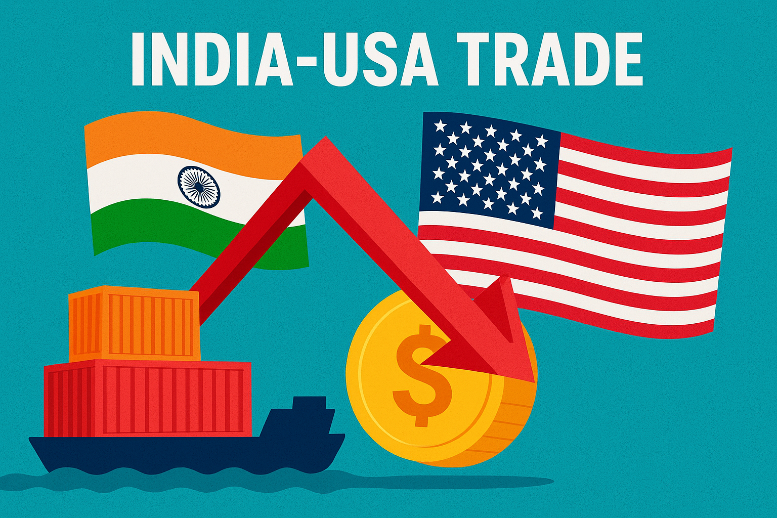 US tariffs shake global trade – India faces both challenges and opportunities in the shifting economy.