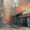Massive Fire Near Madhyamgram Station: One Dead, 15 Shops Destroyed