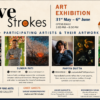 Five Strokes Art Exhibition: A Unique Showcase by Four Artists